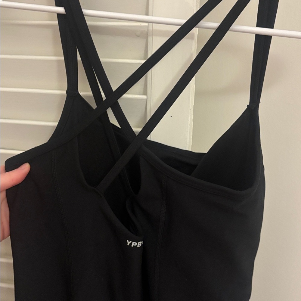 Abercrombie YPB Black Strappy Dress - Picture 4 of 6